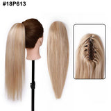S-Noilite Ponytail Human Hair -Inches Claw Clip In