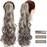 S-Noilite Synthetic Long Wavy Fake Ponytail Extension Hair
