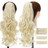 S-Noilite Synthetic Long Wavy Fake Ponytail Extension Hair