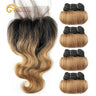 Brazilian Body Wave Bundles With Closure Human Hair
