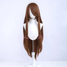 Colors Long Straight Women Black Red Blue Pink