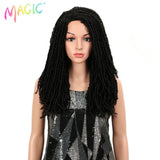 Magic Synthetic Hair Wigs For Black Women Crochet