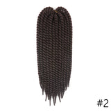 Yunrong Senegalese Twist Hair Jumbo Crochet Braids G