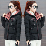 New Winter Jacket Women Parkas Hooded Thick Down
