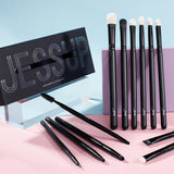 Jessup Eye Blending Eye Brushes Set, Natural-Synthetic