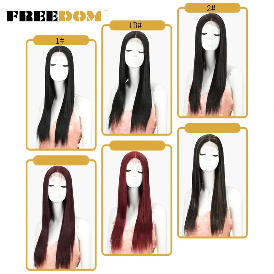 Freedom Synthetic Lace Front Wig For Black Women