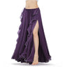 Royal Blue Belly Dance Skirts Oriental Double High