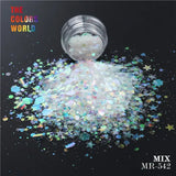 Mix Shape Mix Nail Glitter For Nail