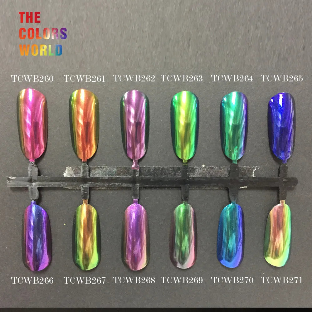 Mermaid Rainbow Pigment Mirror Pigment Chrome Aurora