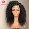Kinky Curly Human Hair Wigs For Women Deep