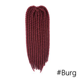 Yunrong Senegalese Twist Hair Jumbo Crochet Braids G