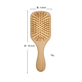 Hair Brush Women Massage Bamboo Combs Anti-Static High