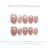 Handmade Kawaii Press On Nails Short Korean Partysu