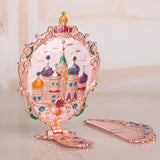 Handle Mirror Comb Retro Euporen D Portable Standing