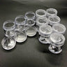 Small Round Jars Strorage Box Acrylic Japan Style