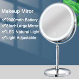 Gold Makeup Mirror With Light Usb Charging X