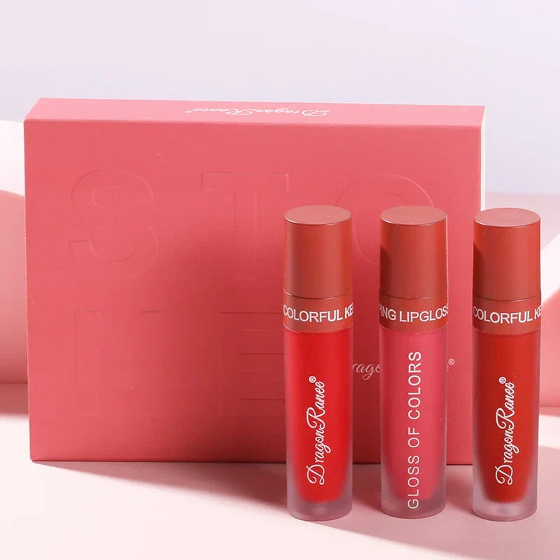 Women Matte Velvet Moisturizer Makeup Lipgloss Cosmetic