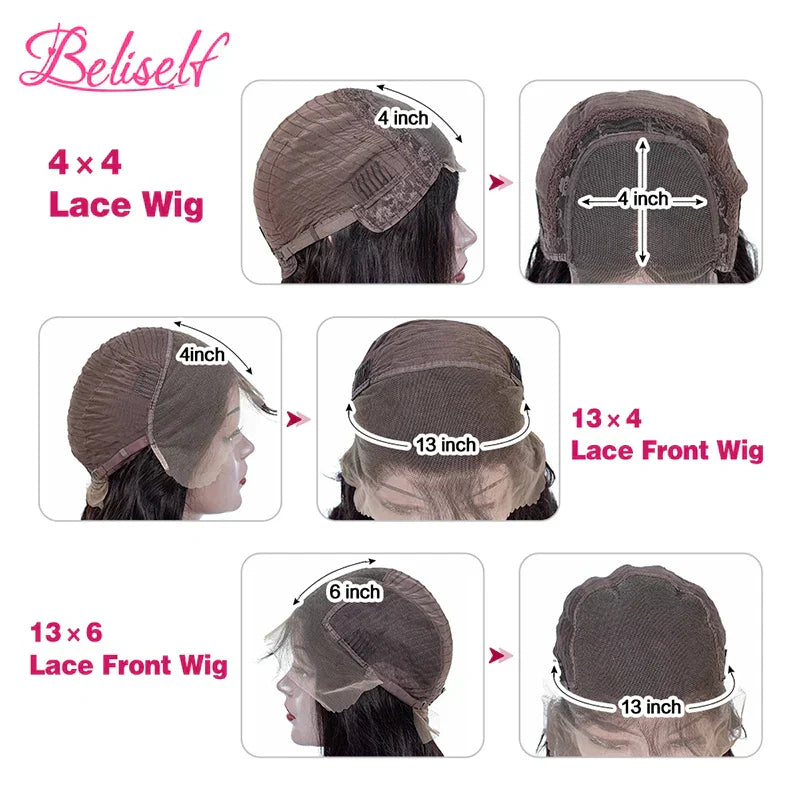 Loose Deep Wave Lace Frontal Wig Brazilian Remy