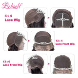 Loose Deep Wave Lace Frontal Wig Brazilian Remy