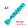 Synthetic Jumbo Braiding Hair Extension " Heat Resistant