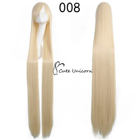 Wig Anime Cosplay Lolita Long Hair Lavender Blue