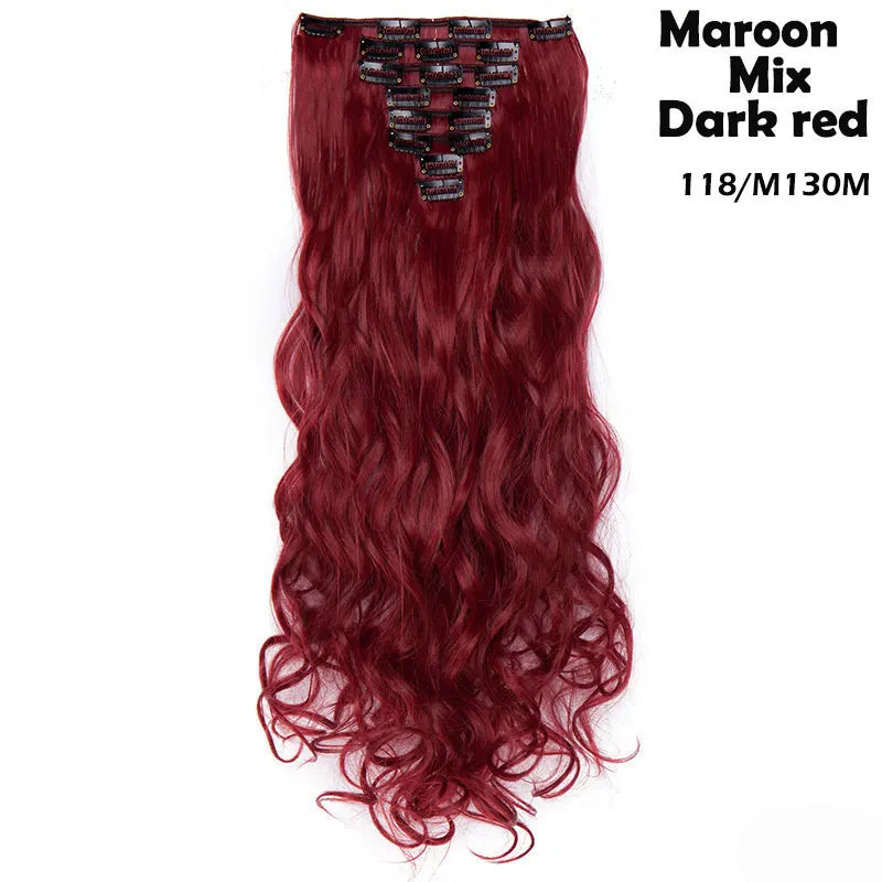 Noilite Synthetic G Pcs/Set Clip In On Hair