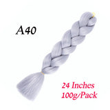 Synthetic Jumbo Braiding Hair Extension " Heat Resistant