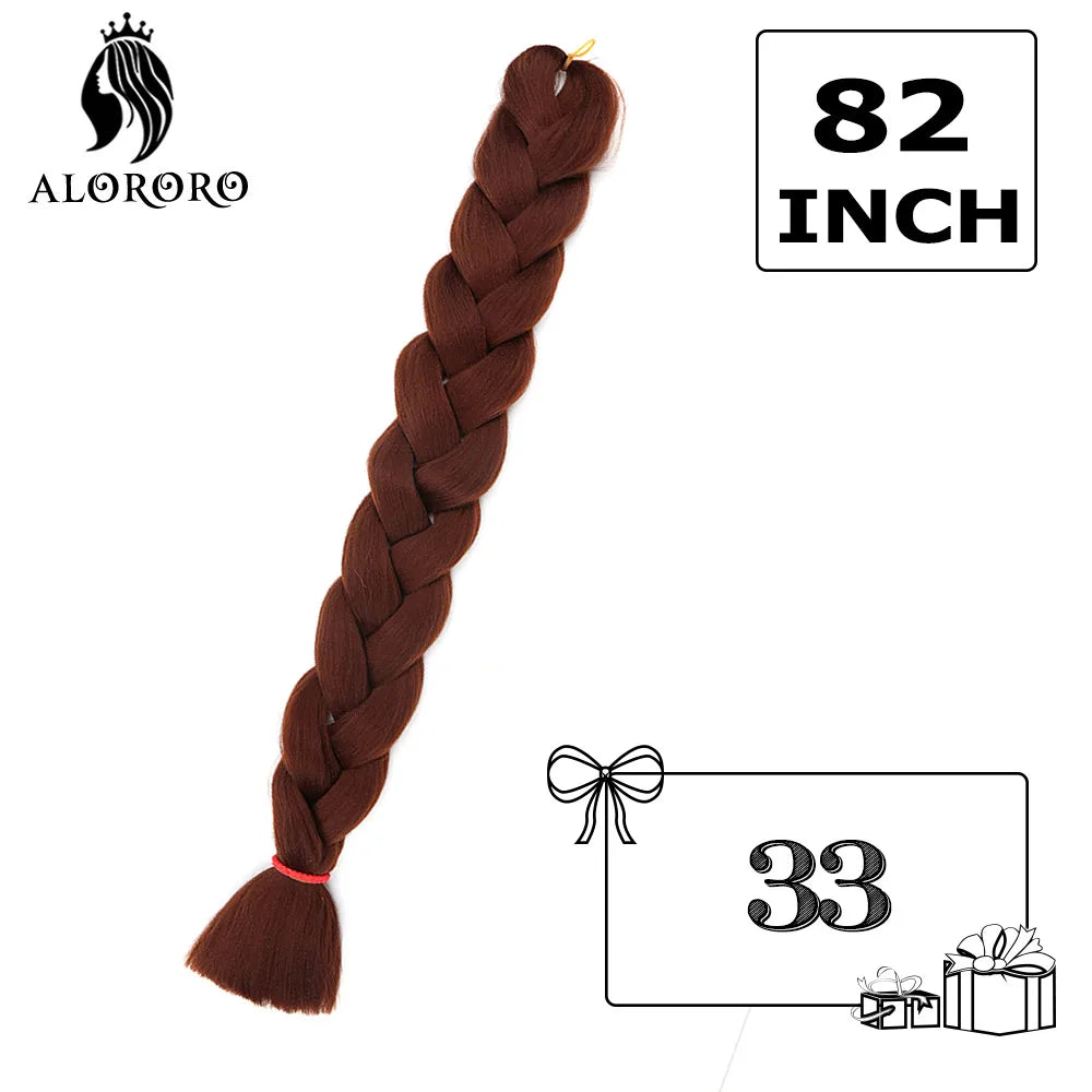 G Jumbo Braiding Hair Long Synthetic Crochet Hair