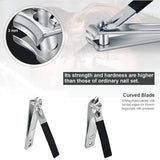Professional Manicure Set Kit Pedicure Scissor Tweezer Eyebrow