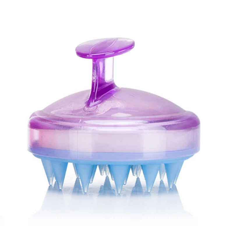 Head Massage Instrument Silicone Hair Scalp Massage Brush