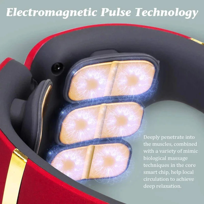 Heads Back And Neck Massager Gears