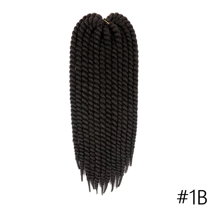 Yunrong Senegalese Twist Hair Jumbo Crochet Braids G