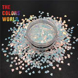 Heart-Shaped Nail Glitter Mix