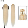 S-Noilite Ponytail Human Hair -Inches Claw Clip In