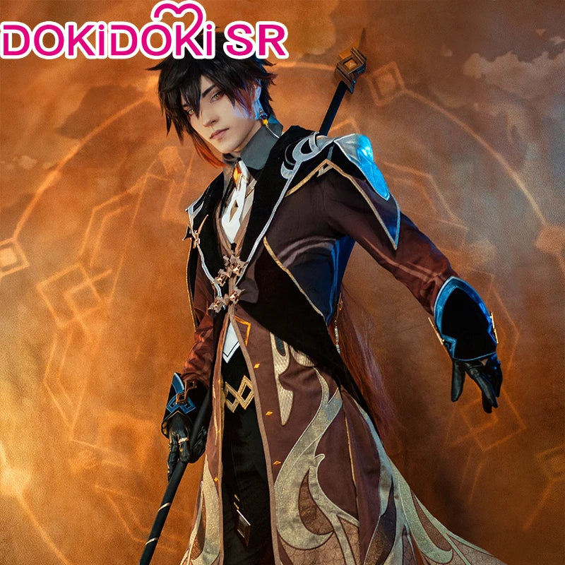Zhongli Cosplay Costume - Genshin Impact (S-3XL) Plus Size Inflatable Suit