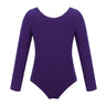Kids Girls Ballet Leotards Gymnastics Costume Long Sleeve