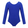 Kids Girls Ballet Leotards Gymnastics Costume Long Sleeve