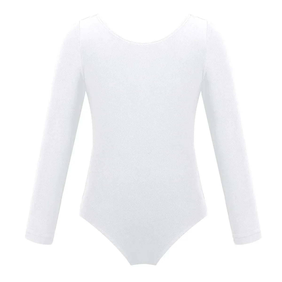 Kids Girls Ballet Leotards Gymnastics Costume Long Sleeve