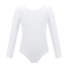 Kids Girls Ballet Leotards Gymnastics Costume Long Sleeve