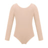 Kids Girls Ballet Leotards Gymnastics Costume Long Sleeve