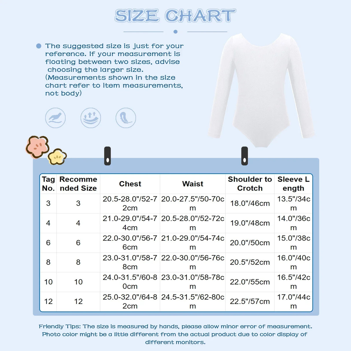 Kids Girls Ballet Leotards Gymnastics Costume Long Sleeve