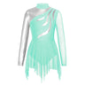 Kids Girls Gymnatics Leotards Ballet Lyrical Dance Dress