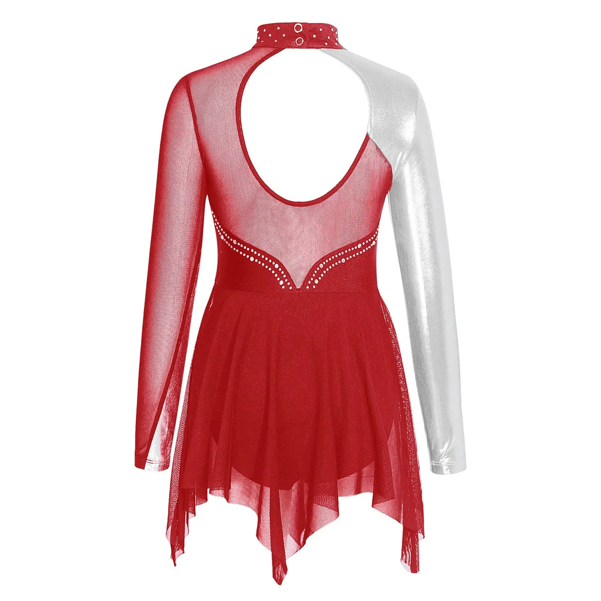Kids Girls Gymnatics Leotards Ballet Lyrical Dance Dress