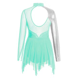 Kids Girls Gymnatics Leotards Ballet Lyrical Dance Dress