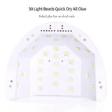 Linmanda Multifunctional Uv Leds Gel Nail Polish Dryer