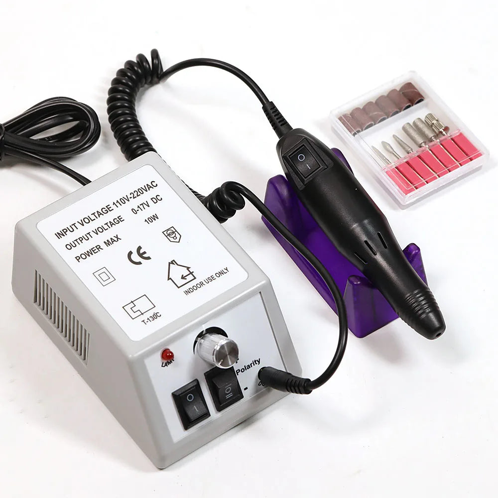 Linmanda Professional Electric Nail Drill Machine Set Nail