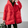 Lagabogy New Winter Women White Duck Down Loose