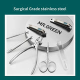 Mr.Green Manicure Set Color Contrast Sets Nail Clippers