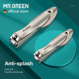 Mr.Green Nail Clippers Stainless Steel Anti Splash Fingernail
