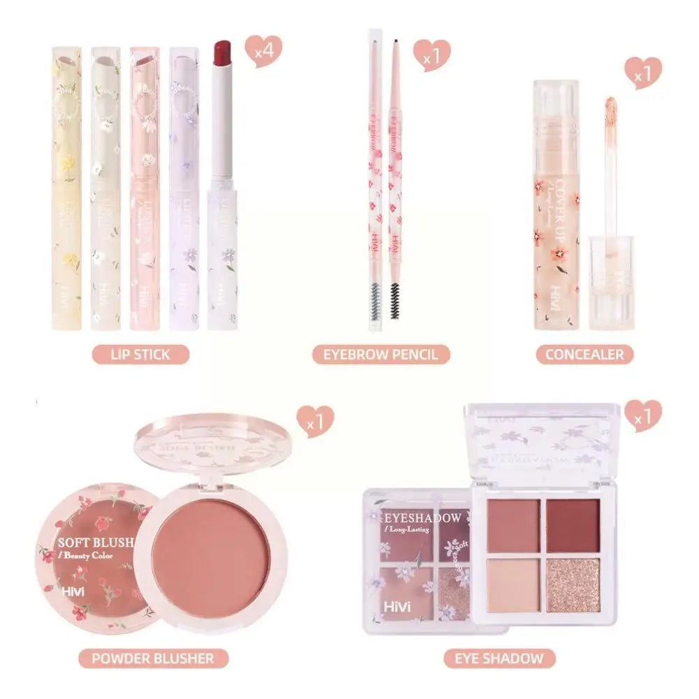 Makeup Sets Lip Gloss Angel Glitter Eyeshadow Palette